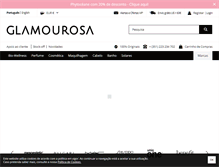 Tablet Screenshot of lojaglamourosa.com